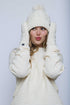 Marshmallow-Cabled Lined Mitts